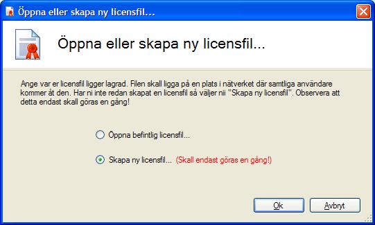 Steg för steg; för dig med HogiaLön Plus - SQL Licenshantering för administratören Obs! Den som gör de första två punkterna på denna lista måste ha administratörsrättigheter på datorn och på servern.