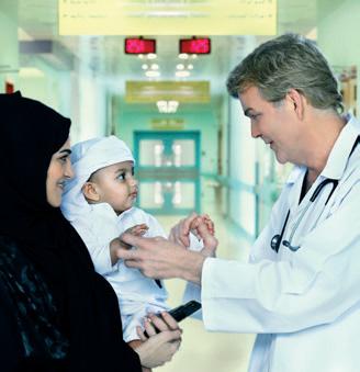 SEGMENT INTERNATIONAL International GHP har sedan 2008 varit aktiva i Förenade Arabemiraten (UAE) men tog ett stort steg med det managementkontrakt för driften av fyra sjukhus som skrevs på i