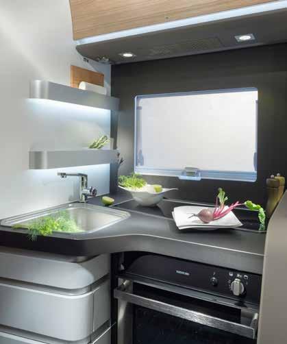 Kök Intelligent designade och ergonomiska Adria Smart kök
