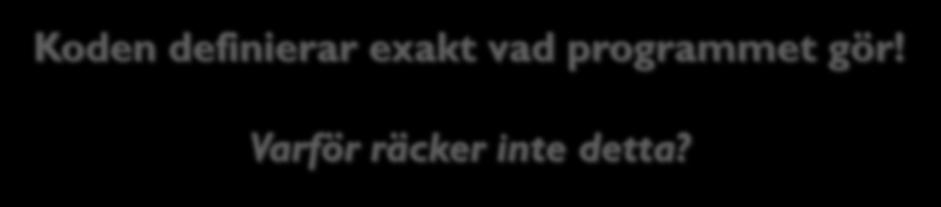 Varför räcker inte koden? 31 class Circle { private double x, y, r; public Circle(double x, double y, double r) { this.x = x; this.