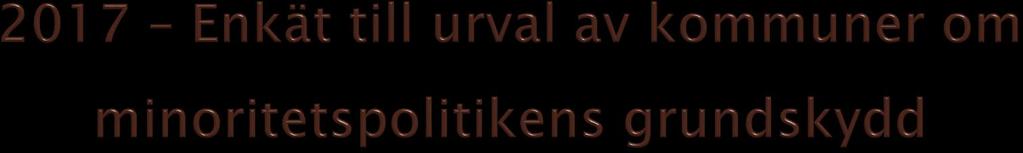 Ingen har frågat efter det Vi ingår ej i