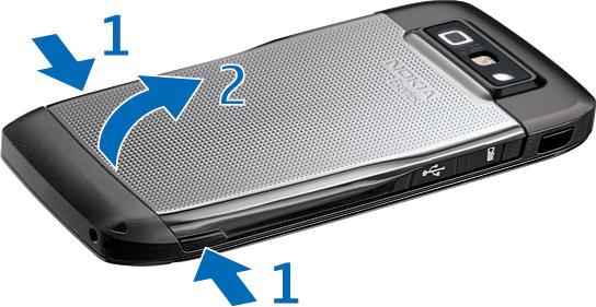 Ställ in enheten Ställ in din Nokia E71 med följande instruktioner.
