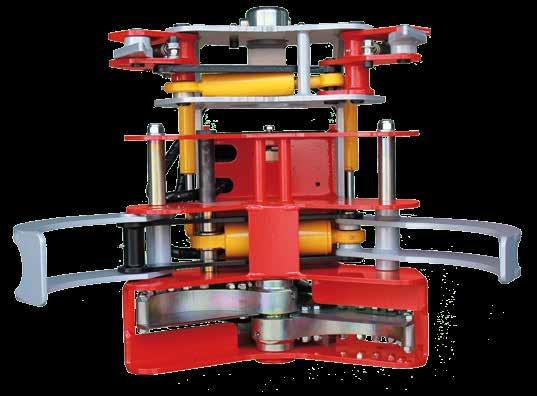 NISULA 285E+ 285E+ är utrustat med ett specialutformat ackumulerande tiltningssystem som