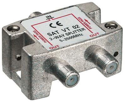 631 41 01 60 618 76 Satellit splitter TPD-04, 4-vägs 1xdc