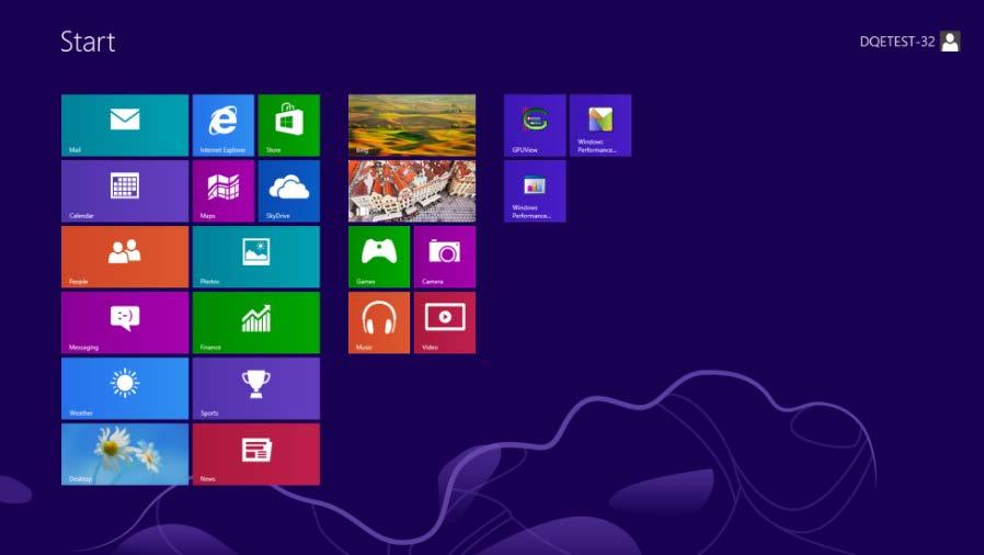 Windows 8 1. Starta Windows 8 2.