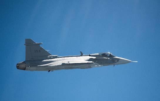 Gripen E I juni genomförde Saab en lyckad första flygning med nästa generations stridsflygplan, Gripen E.