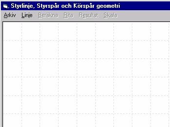 Vägverket, VT Körspårssimulering-teori 32 (40) För att konstruera en styrlinje med övergångskurvor