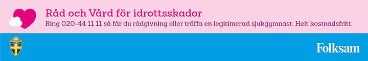 Råd och vård för idrottsskador Gratis idrotts medicinsk rådgivning ingår i spelarnas försäkring Rådgivning vid skada