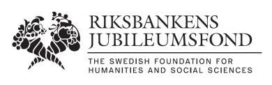 Memorandum: Invitation to nominate researchers for Pro Futura Scientia XIII Riksbankens Jubileumsfond (the Swedish Foundation for Humanities and Social Sciences) is an independent Swedish foundation