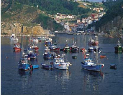 Den norra vägen, Gijón - Ribadeo, 7 nätter 2(7) Dag 1 Ankomst till Spanien och Gijón Du flyger lämpligen till Oviedo när du skall vandra den här delen av Den norra vägen.