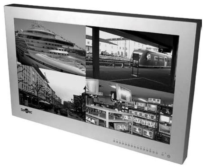 LCD-MONITORID STM-230W/320W 23/32 LCD-monitorid formaadis 16:9 Tugev metallist korpus Kujutise kõrge eraldusvõime ja erakordne teravus Integreeritud 4-kanaline multiplekser Mäluplokk, 60 kaadrit