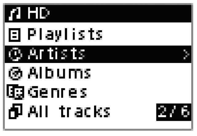 HD Spelande av hårddisk (HD) På WAC700 Center finns en 40GB stor hårddisk, där musik är centralt sparad. Via Wi-Fi, och all sparad musik kan bli spridd och spelad på Station.