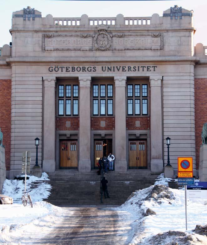 Dhisamaha Jaamacada Göteborg. Masawirqaade: Matilda Karlsson micneheedu waa in dhammaan imtixaanadii lagu gudbay oo sidaas lagu dhammaystay waxbarashadii.