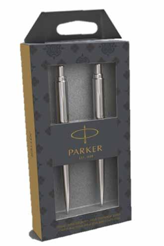 PARKER Jotter stål NYA Parker Jotter set stål En