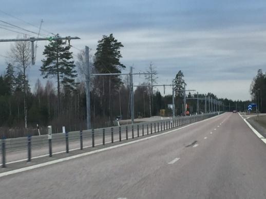 E16, outside Sandviken Region Gävleborg is project owner and