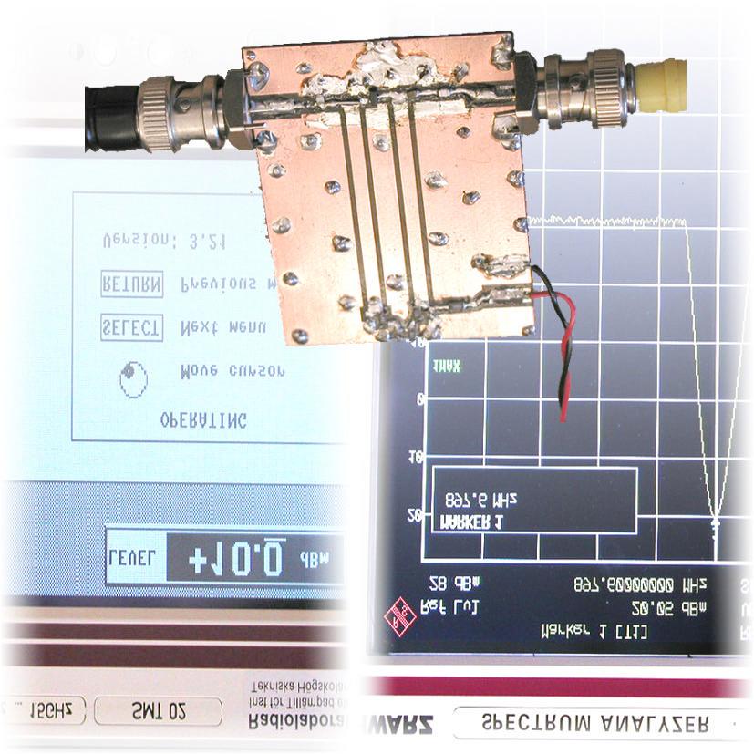 understanding of the relation between a theoretically designed RF-circuit and the realization of a RF-circuit.