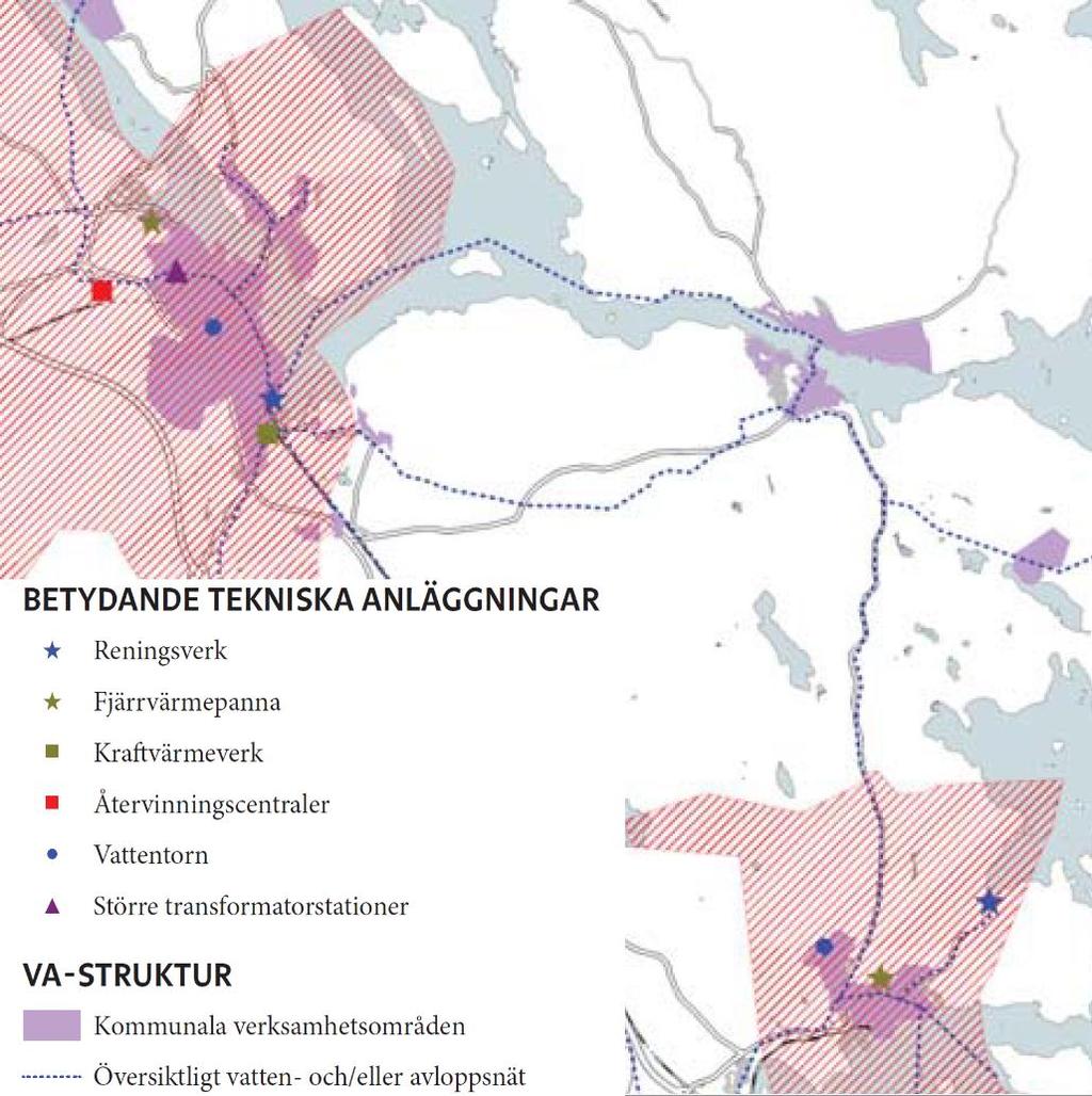 MKB FÖP Stallarholmen Bilaga 8:118 6.6.2 Spillvatten Spillvatten innehåller rester från i princip all mänsklig aktivitet och måste renas innan det släpps ut i naturen.