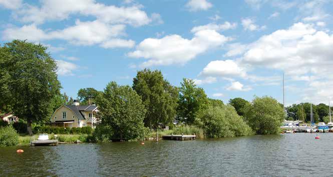 Grönplan för Strängnäs kommun del B4 Samrådshandling 2017-09-13 / 7 Bilaga 8:151 Inledning Stallarholmen från vattnet.