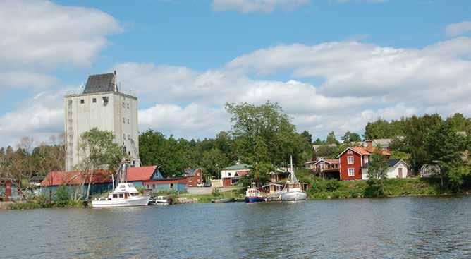 18 / Fördjupning av Översiktsplanen för Stallarholmen Bilaga 8:22 Sörmländska lantmännen ett planmagasin för jordbrukarnas spannmålsskördar i samhället och 1949 kompletterades detta med ett högt