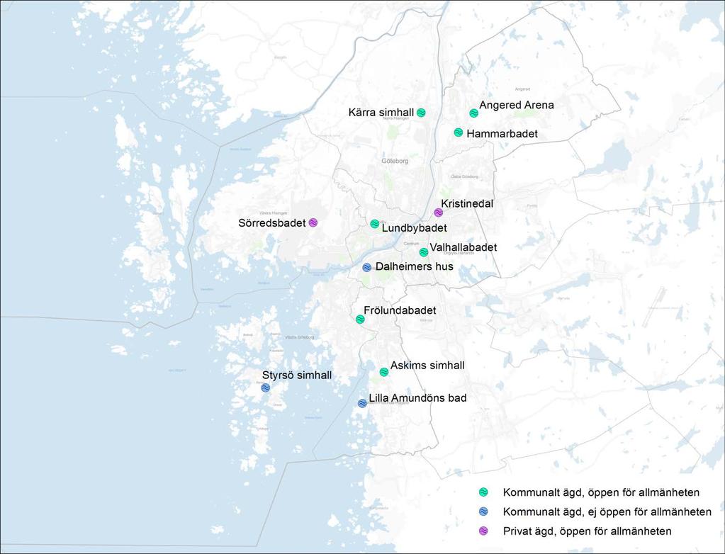 2. Sim- och badanläggningar i Göteborg 2.1.