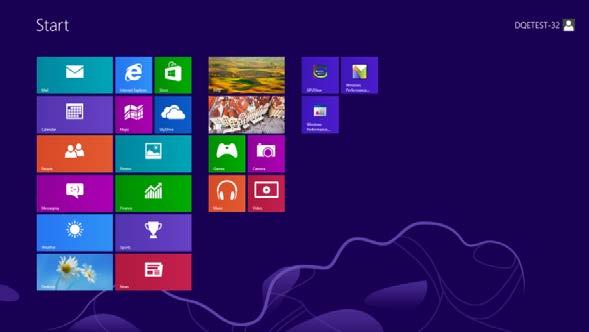 Windows 8 För Windows 8: Högerklicka och klicka på Alla appar längst ner till höger på