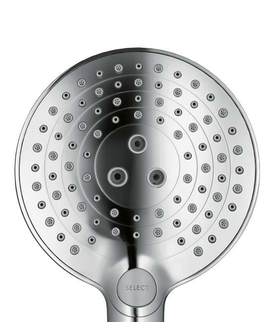 6 hansgrohe Teknik Whirl Rain PowderRain Raindance Select S 120 3jet P