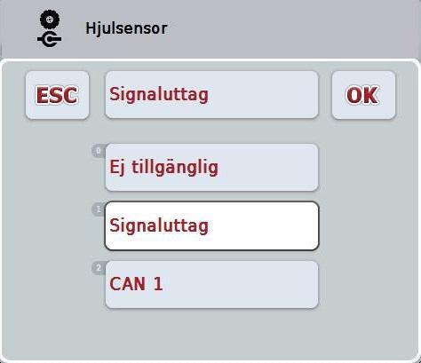 CCI.TECU Manövrering 4.3.3.3.1 Bearbeta namn Gör så här för att bearbeta ett sparat traktornamn: 1.