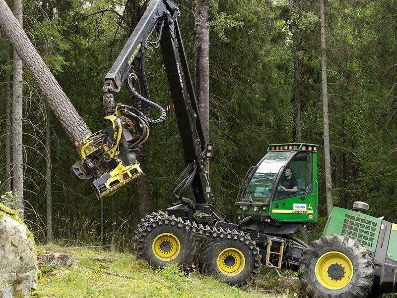 Skördarens produktivitet vid varierande diameterspridning Single-grip harvester s productivity at varying