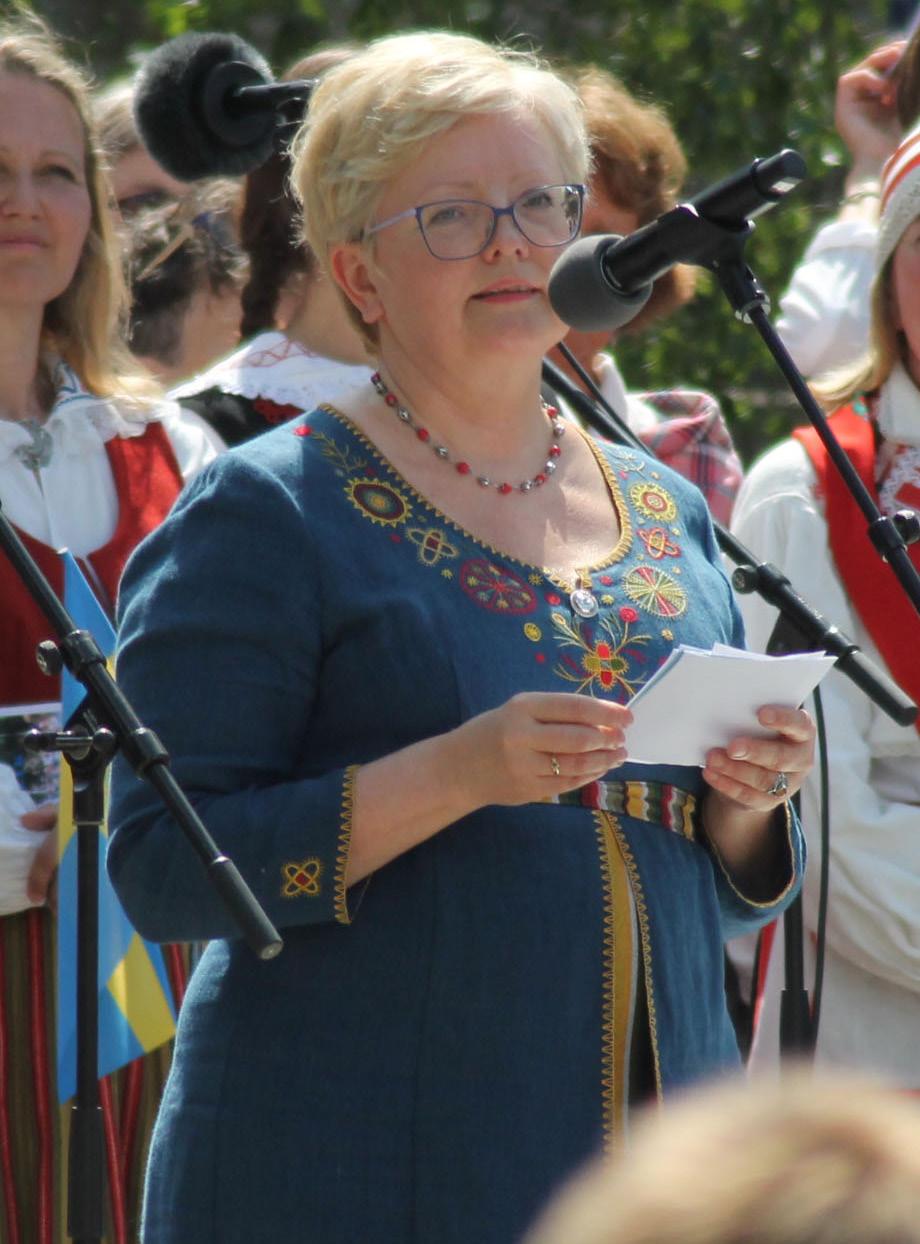 Eestirootslane 31 Anne-Ly Reimaa lämnar uppdraget som statssekreterare Toivo Tomingas I år går ämbetsperioden ut för statssekreteraren i Kulturministeriet, Anne-Ly Reimaa.