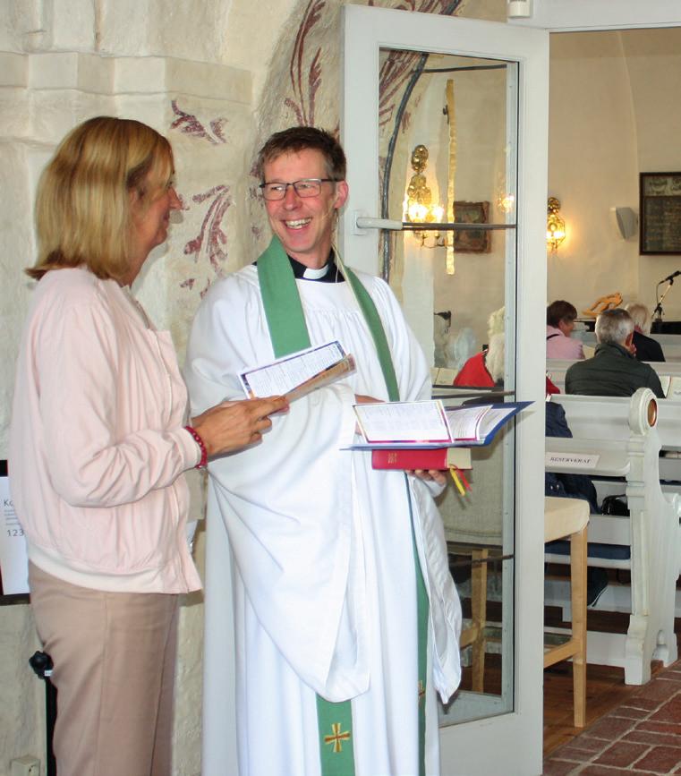 Middagsbön i Kvistofta Kvistofta kyrka 84 minuter en lagom lång paus En stilla stund mitt på dagen mitt i veckan. Efter det en livlig lunch med gott sällskap och välsmakande mat. 11.