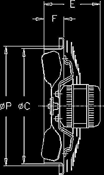 Max lufttransportstemperatur -25 C till +60 C. Skyddsgaller på sugsidan ingår. Varvtalsreglerbara. Kan monteras horisontellt och vertikalt.