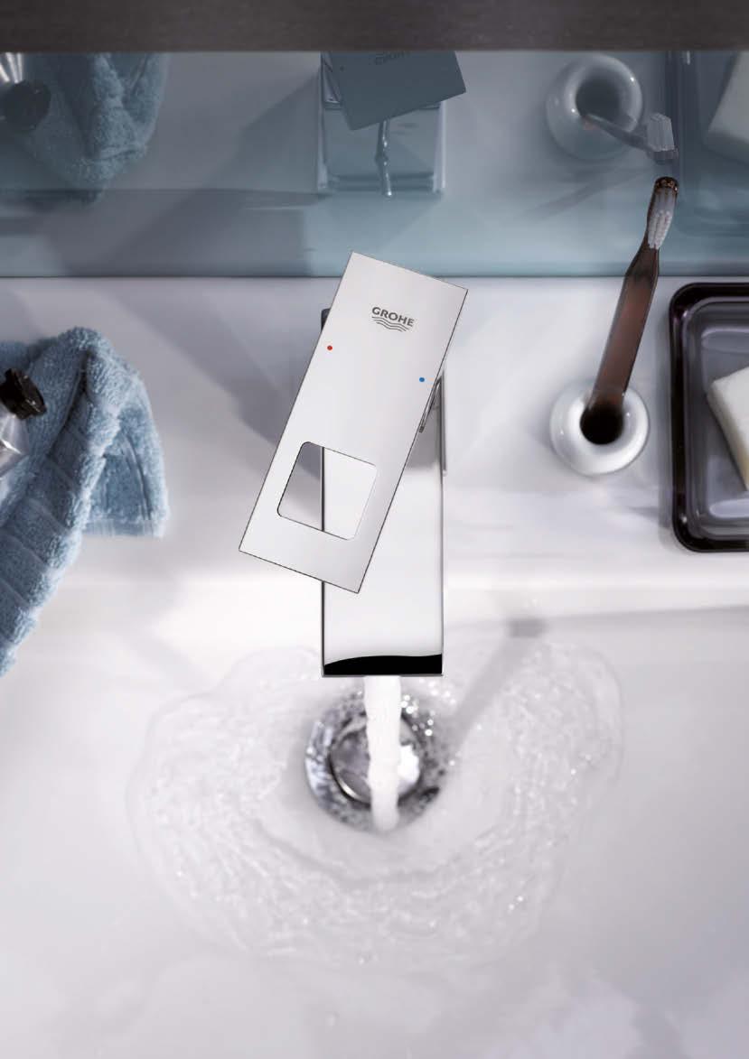 GROHE PORSLIN SOM DEL AV DEN STARKA LIXIL- KONCERNEN KAN VI FÖRVERKLIGA DEN HÄR VISIONEN GENOM ATT KOMBINERA VÅRA KUNSKAPER INOM DESIGN OCH TEKNIK Tillsammans blir vi starkare.