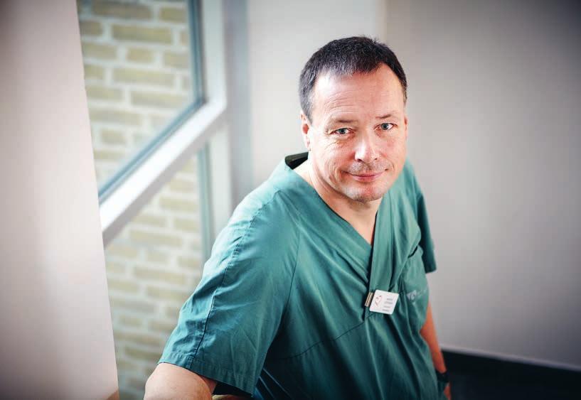 HJÄRTKLAFFSJUKDOM 21 Anders Jeppsson är professor i thorax kirurgi samt överläkare vid Sahlgrenska