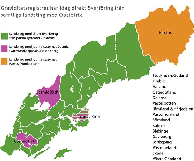 GRAVIDITETSREGISTRET Graviditetsregistret ser framåt Graviditetsregistret ökar nu anslutningen och förbättrar visualisering av resultat från våra mottagningar och kliniker.