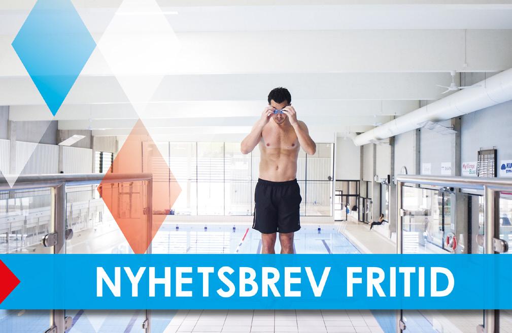 NYHETSBREV FRITIDSBREV OCH KULTURNYHETSBREV Kultur-och fritidsförvaltningen har två nyhetsbrev som våra kommuninvånare kan prenumerera på.