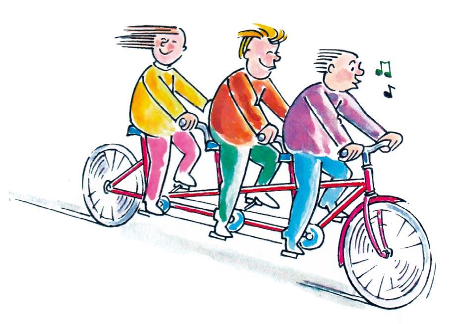 Att gå och cykla är enkel och nyttig motionsidrott. Det utbetalas kilometerersättning för användning av egen cykel på arbetsresor.