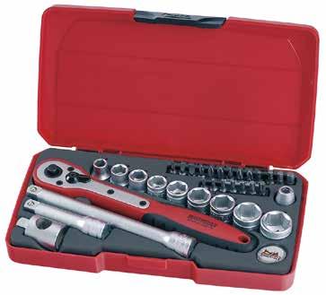 167920107 Inkl. moms 374:- 167240209 Inkl. moms 869:- 299:- Hylsnyckelsats 3/8" Teng Tools T3834. Sats om 34 delar.