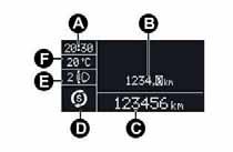 LÄR KÄNNA INSTRUMENTPANELEN DISPLAY Bilen kan vara försett med en flerfunktionsdisplay eller en inställbar flerfunktionsdisplay som kan ge användbar information till föraren medan han kör bilen,