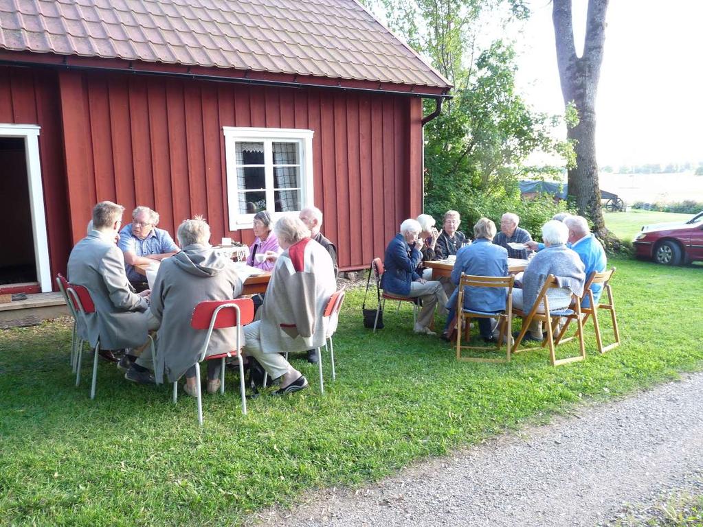 korvgrillning i smedjan I augusti hölls