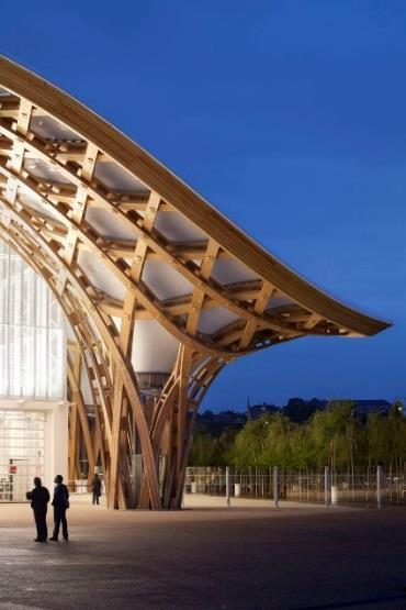 Sällan besökta Luxemburg med MUDAM av Ieoh Minh Pei och Luxemburgs filharmoniska byggnad av Christian de Portzamparc, nya Centre Pompidou-Metz, världens