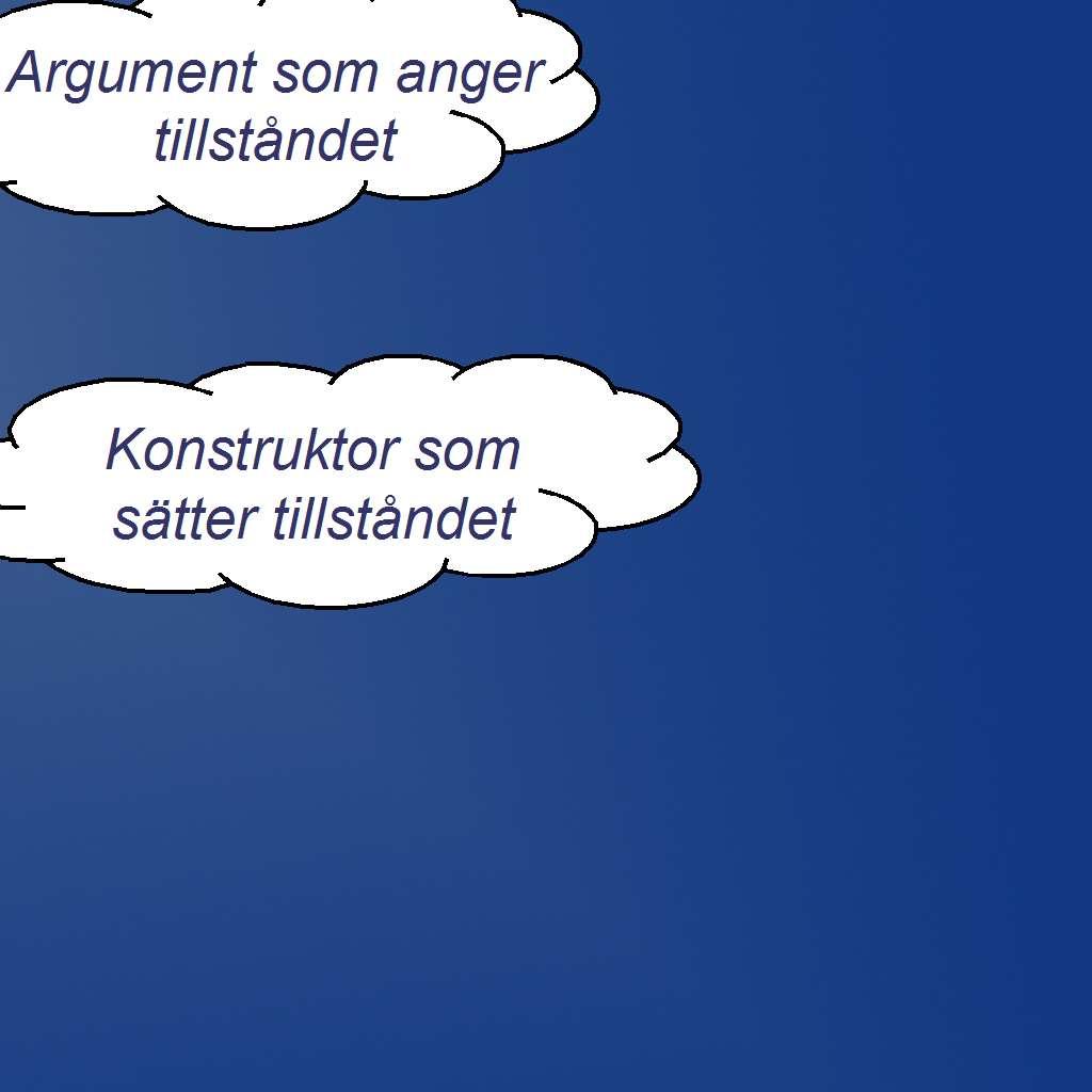 returnerar ordningstalet för aktuellt objekt (enligt deklarationen) String tostring) returnerar