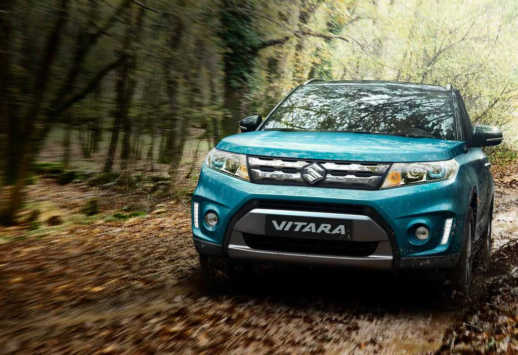 FJÄRDE GENERATIONENS VITARA Nya Vitara har vidareutvecklat Suzukis SUV-formgivning till en helt ny nivå