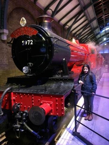 Hogwarts skolan.