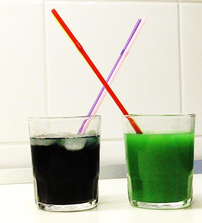 hushållsfärg i varje glas Rör
