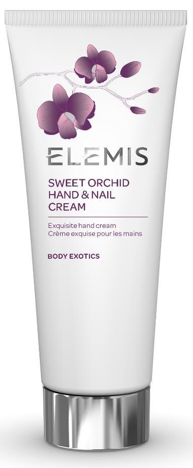 Body Exotics Sweet Orchid Hand & Nail Cream Ref: 2250843 En ljuvlig hand- och nagelkräm berikad med mauve butterfly orkidé, körsbärsfröolja och kamelia för att intensivt återfukta och ge näring.