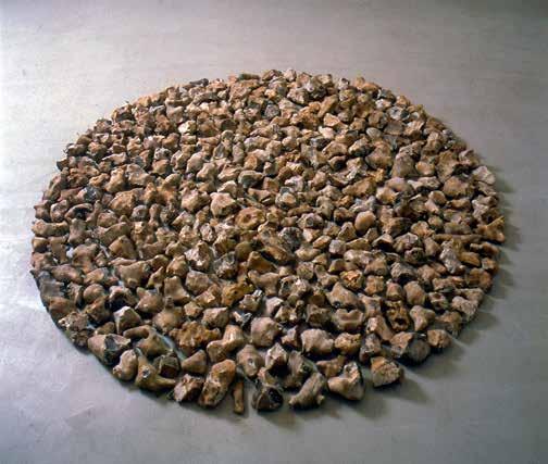 Richard Long, Breaky Botton Flint Circle, 1981
