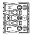 13 Anslutningsschema 3240.5XX/3241.5XX/3243.5XX/3244.5XX/3245.5XX/3245.6XX 1 2 3 2 2 1 10 V 1 10 V n = max. 1 V n = min. <1 V n = 0 CON10 CON11 CON12 Gränssnitt L N PE PE 1 1.