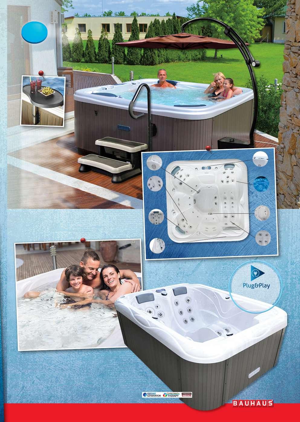 SPA pladanj za bazen OS 113588-67917743 989,90 Stepenice za bazen 90 cm, nosivost 300 kg, plastika OS 113588-22732006 1.899,- Rukohvat za bazen 39 x 122 cm OS 113588-22737393 2.