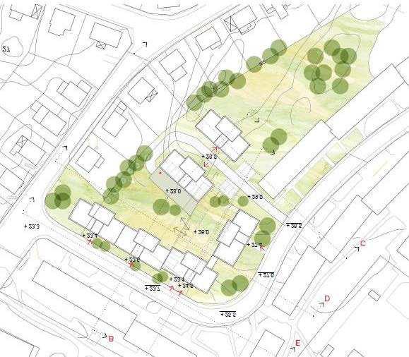 Fig.3 Stadsbyggnadskontoret Stockholms stad 3. Dagvatten Avrinningen inom planområdet Kv. Giggen sker idag till ett så kallat kombinerat system.