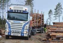 Större och längre fordon Skogsbruk är transportintensivt och därför verkar Sveaskog i projekt som ska möjliggöra större och längre transporter, dels för att minska transportkostnader, dels för att